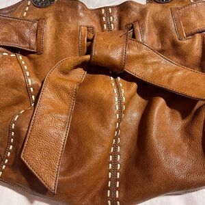 Brighton Tan Leather Hobo purse
